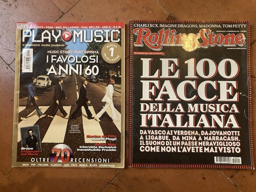 Lotto riviste rolling - lotto, stone