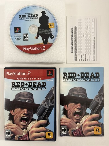 Red dead revolver - red, (playstation