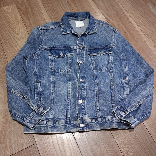 Logg giacca jeans uomo - h&m,