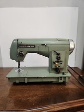 BORLETTI VINTAGE - MACCHINA DA CUCIRE NUOVA HOME GREEN #1178 - TESTATA FUNZIONANTE