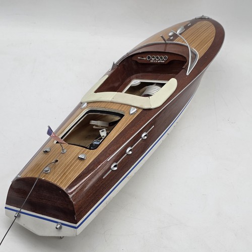Motoscafo legno vintage - in,