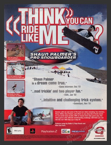 Shaun palmer pro snowboarder - shaun,