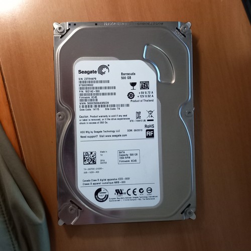 Disco seagate barracuda 500gb - seagate,