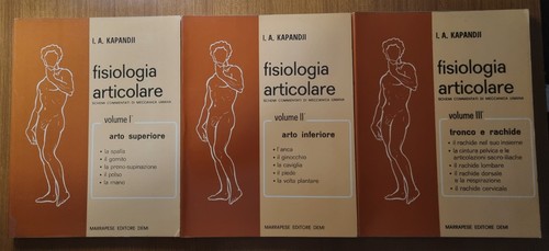 Fisiologia articolare vol