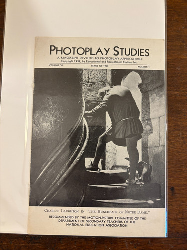 Photoplay studies hunchback - photoplay,