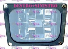 COPPIA FARI FARETTO FENDINEBBIA DX+SX H3 PER FIAT TIPO 88>92 IVECO DAILY 89>98