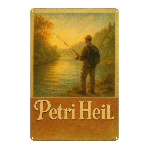 Targa pesca petri heil - targa,