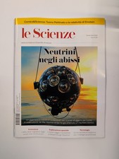 LE SCIENZE N° 687 NOVEMBRE 2025 NEUTRINI NEGLI ABISSI NUOVO EDICOLA 