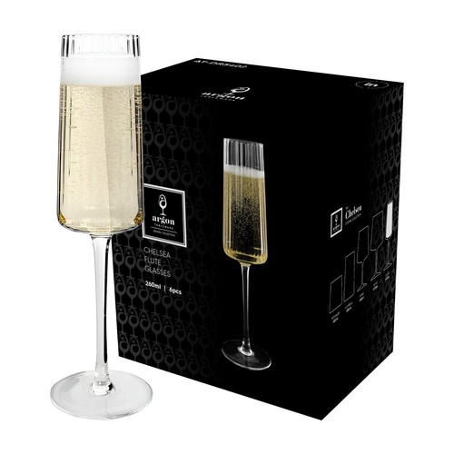 Chelsea optic crystal flutes - chelsea,
