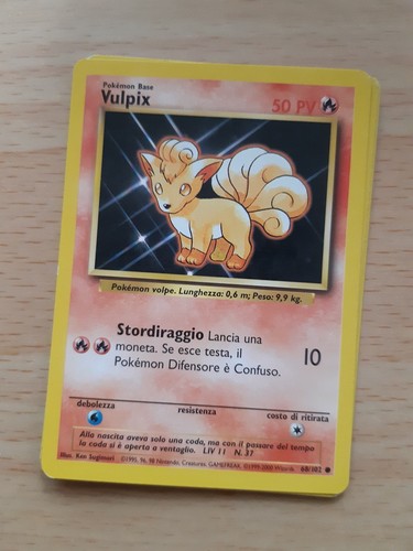 Vulpix carta pokémon - 3,