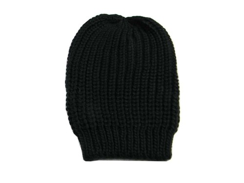 Berretto nero uomo cuffia
