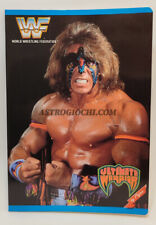 WWF ULTIMATE WARRIOR NOTEBOOK QUADERNO GRANDE A5 CARTOLERIA VINTAGE 1992 HASBRO