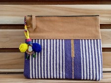 Pochette dhurrie fatta a mano