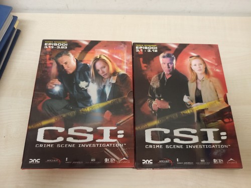 Dvd csi crime - csi,