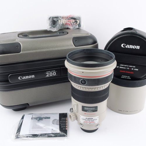 Canon 200mm is usm - ef, 2/200mm