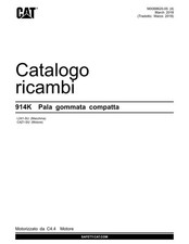 Caterpillar 914K Pala gommata