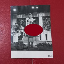 FOTOGRAFIA 24x18cm FULVIA COLOMBO (1°ANNUNCIATRICE TV) anni 50/60