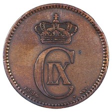 Danimarca - 5 Øre 1894
