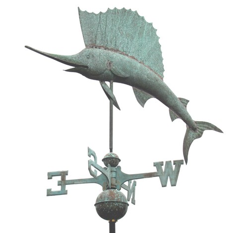Segnavento marino pesce vela - marino,