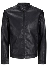 giubbotto ecopelle uomo