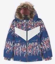 NWT Spyder Little Girls Lola Insulated Ski Jacket 3T Nites Glow