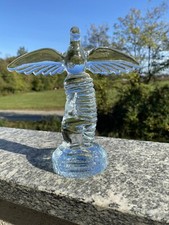 SCULTURA VETRO MURANO CORSO TURBINE III ACCADEMIA AERONAUTICA 1977 V. NASON.