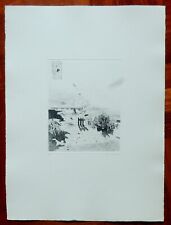 GIANFRANCO FERRONI  acquaforte