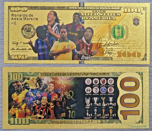 Ronaldinho 100 dollari - ★,