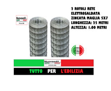 2 ROTOLI RETE ELETTROSALDATA