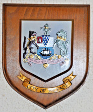 City of Belfast plaque shield