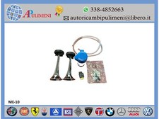 KIT COPPIA TROMBE PNEUMATICHE CLACSON SUONO UNITO 12V APPLICAZIONI VARIE