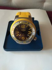 OROLOGIO POSEIDON  CLASSIC GIALLO NERO 45mm