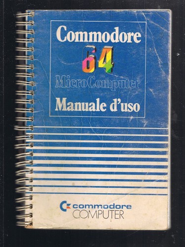 Commodore manuale uso - -, d'uso
