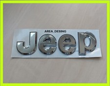 Sigla Anteriore Cromata Jeep
