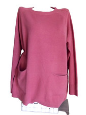 CASHMERE BLEND Tunica Sweater Pullover Sz.XXL/XXXL ho MaxMara Herno Luisa Spagno