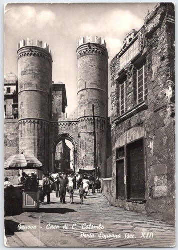 Cartolina epoca 1950 - 1950, genova