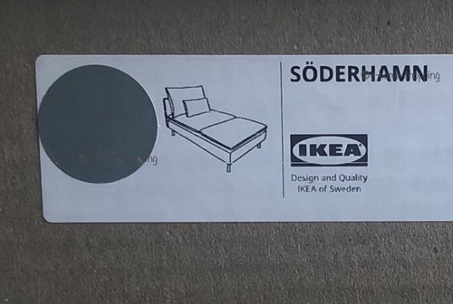 Ikea soderhamn chaise longue - soderhamn,
