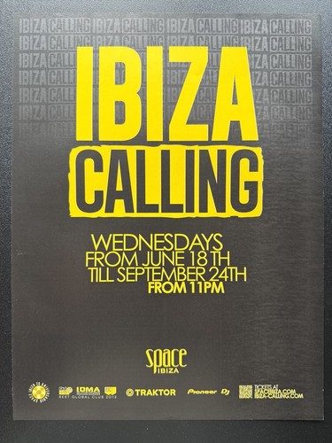 Ibiza calling space - -, |