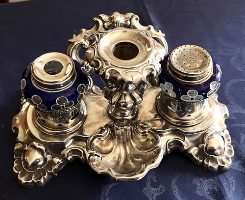 Biedermeier set scrittura - biedermeier,