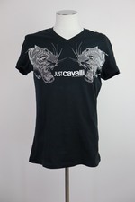 JUST CAVALLI MAGLIA UOMO TG 50 T-SHIRT MAN MADE ITALY COTONE VINTAGE LEONE