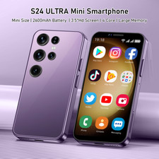 Smartphone S24 Ultra Mini 3,5 pollici 2 GB + 16 GB doppia SIM telefono cellulare Android 8,1