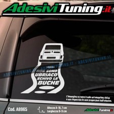 Adesivo Fiat 126 Non sono