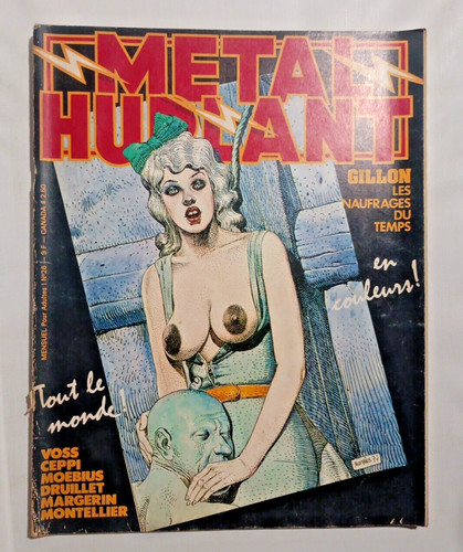 Fumetto francese metal hurlant - fumetto,