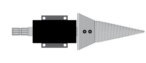 Spaccalegna trattore 170 - , mm