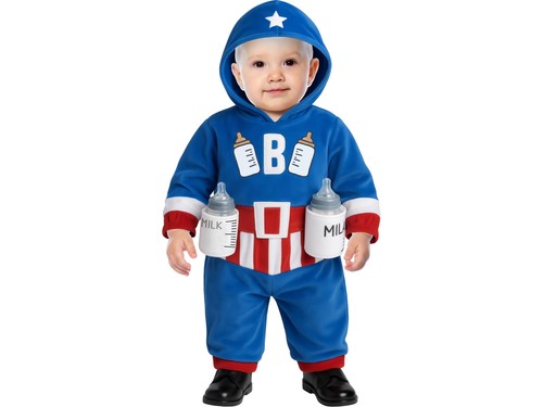 Costume baby captain - baby, milk