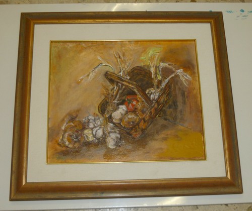 Dipinto olio cartoncino - dipinto,