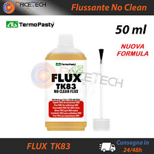 FLUX FLUSSANTE PROFESSIONALE da 50ml TOPNIK NO CLEAN BASE SALDATURE REWORK BGA
