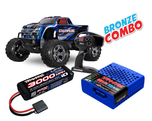 Traxxas stampede 2s blu - traxxas, hd