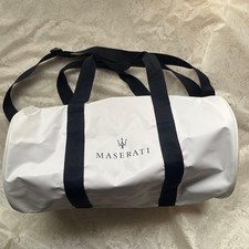 Borsa Maserati Boston, bianca
