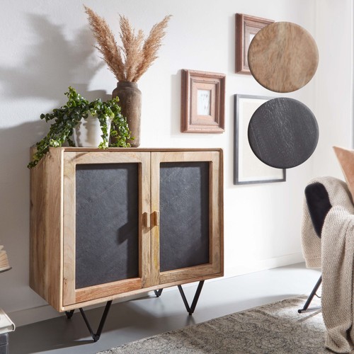 Finebuy credenza 80x75x35 - 80x75x35, cm